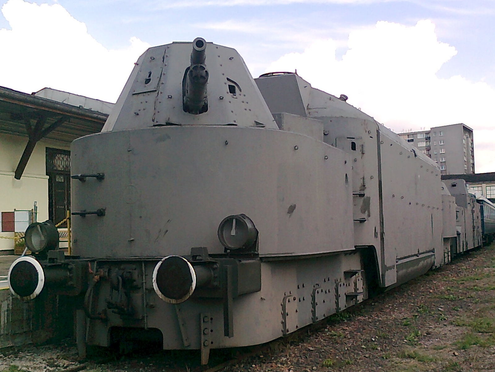 WR 550 D 14 as armored railcar Pz.Tr.Wg. 16 in the Museum in Warsaw