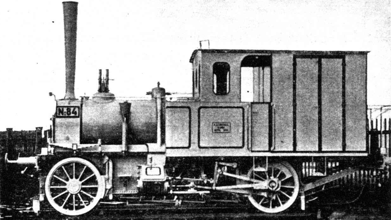 First version as an omnibus locomotive
