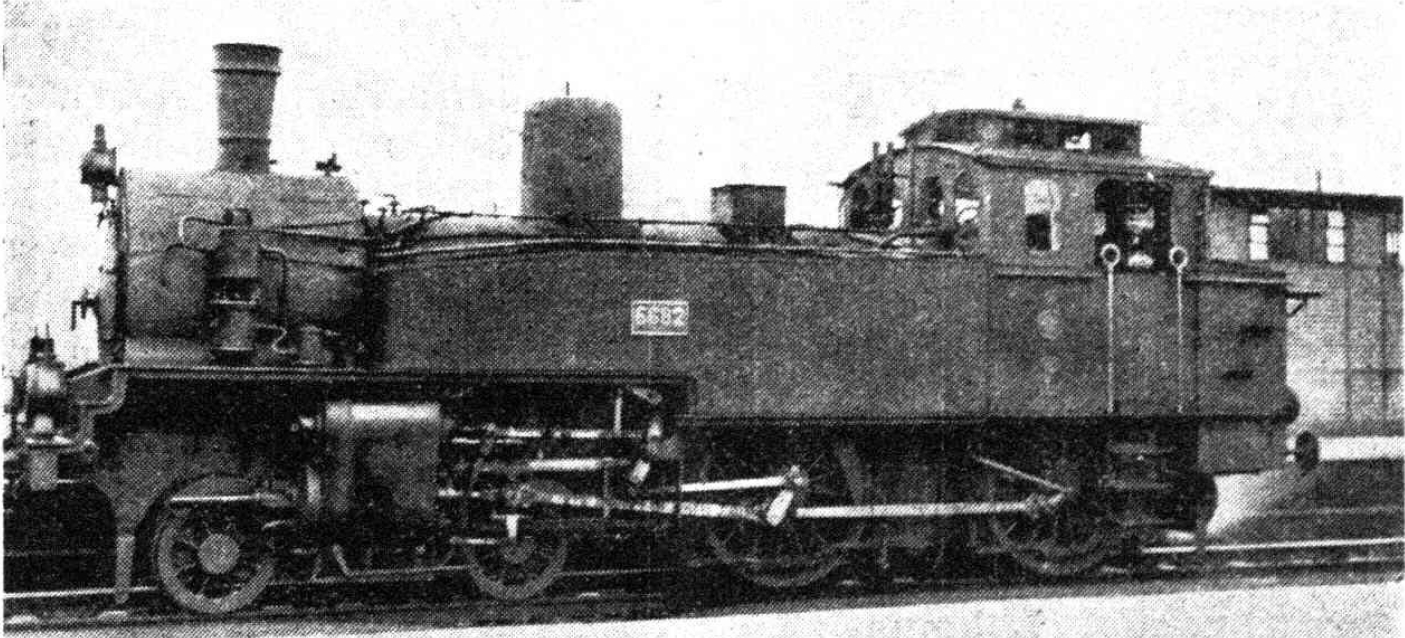 One of the two engines that were delivered from the factory with a superheater