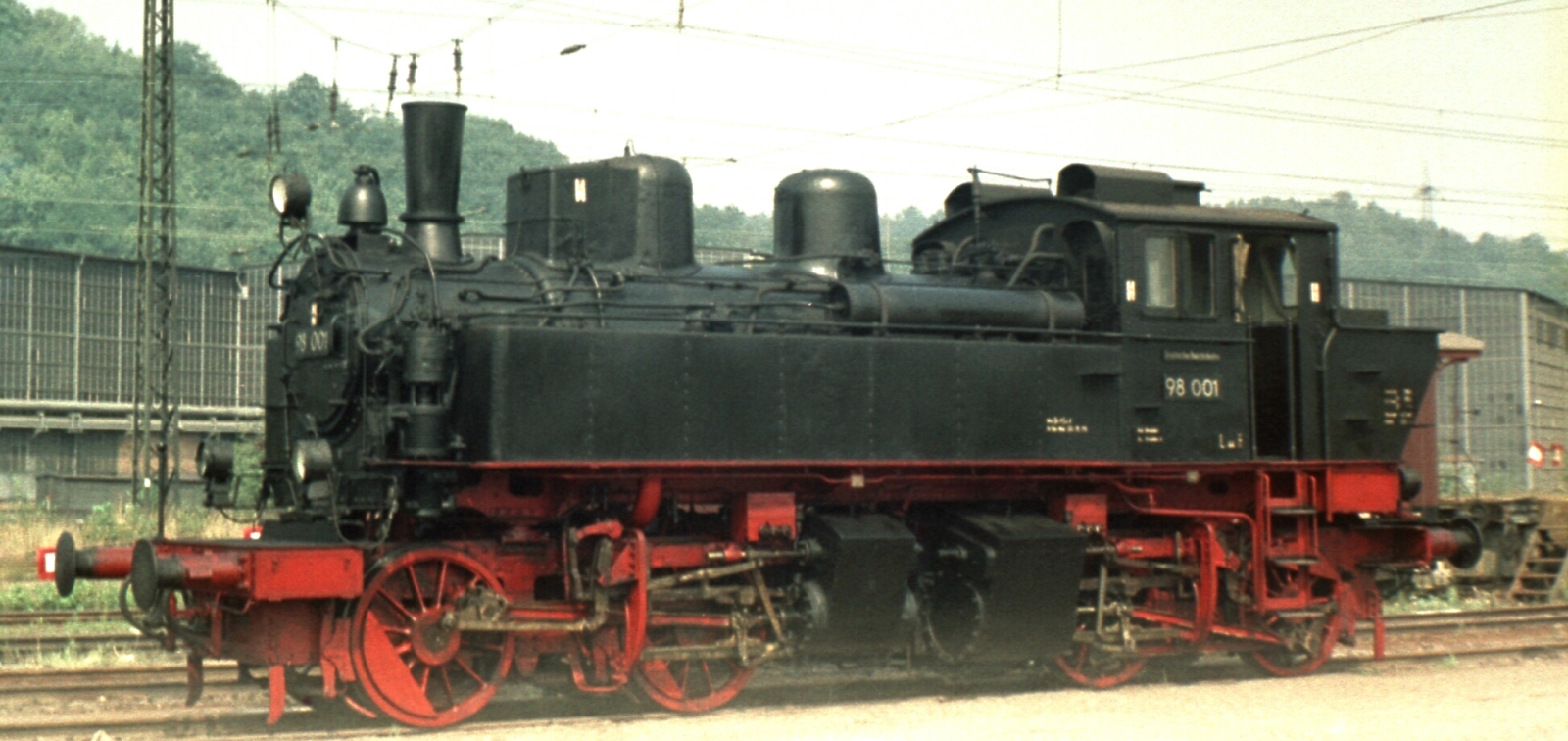 98 001 in August 1983 in Freital-Hainsberg