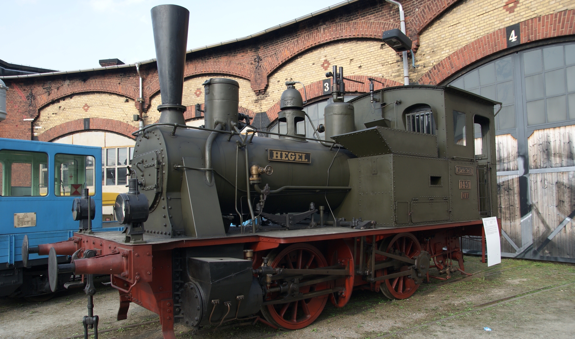 Saxon VII T “Hegel” at the Dresden Steam Locomotive Festival (2011)