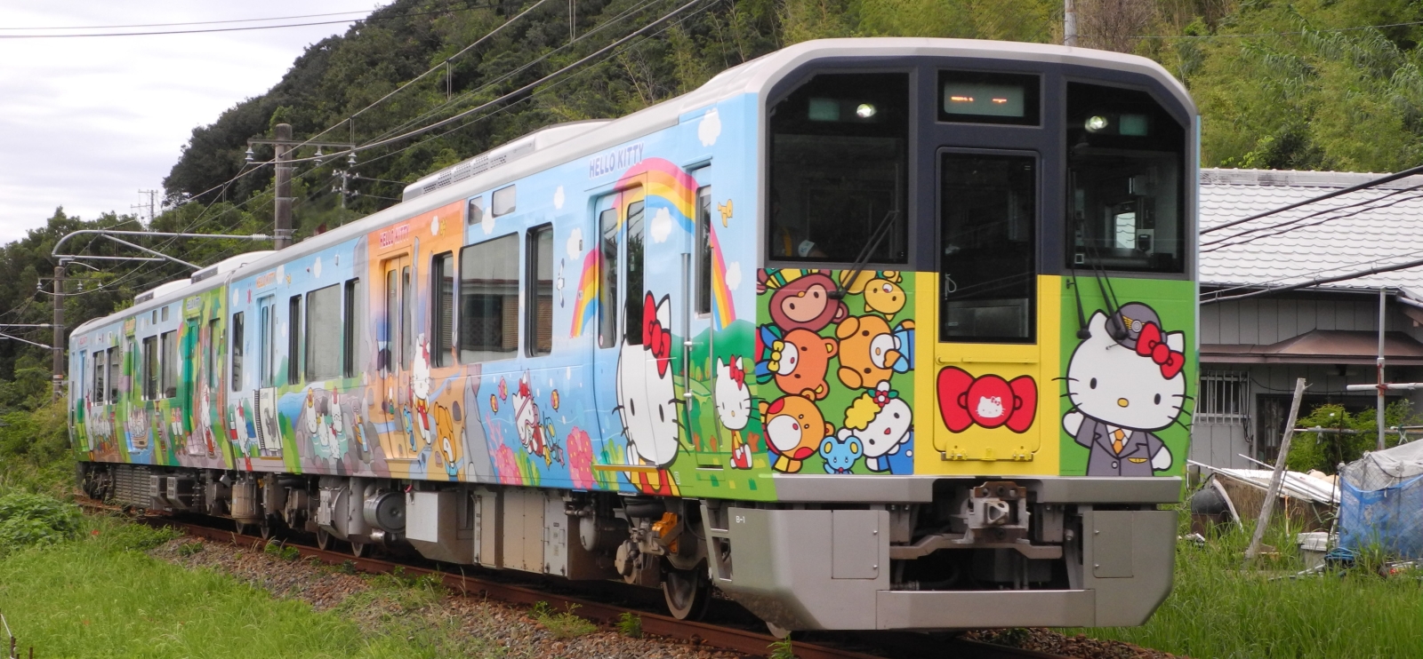 In September 2014 as Hello Kitty Wakayama Train
