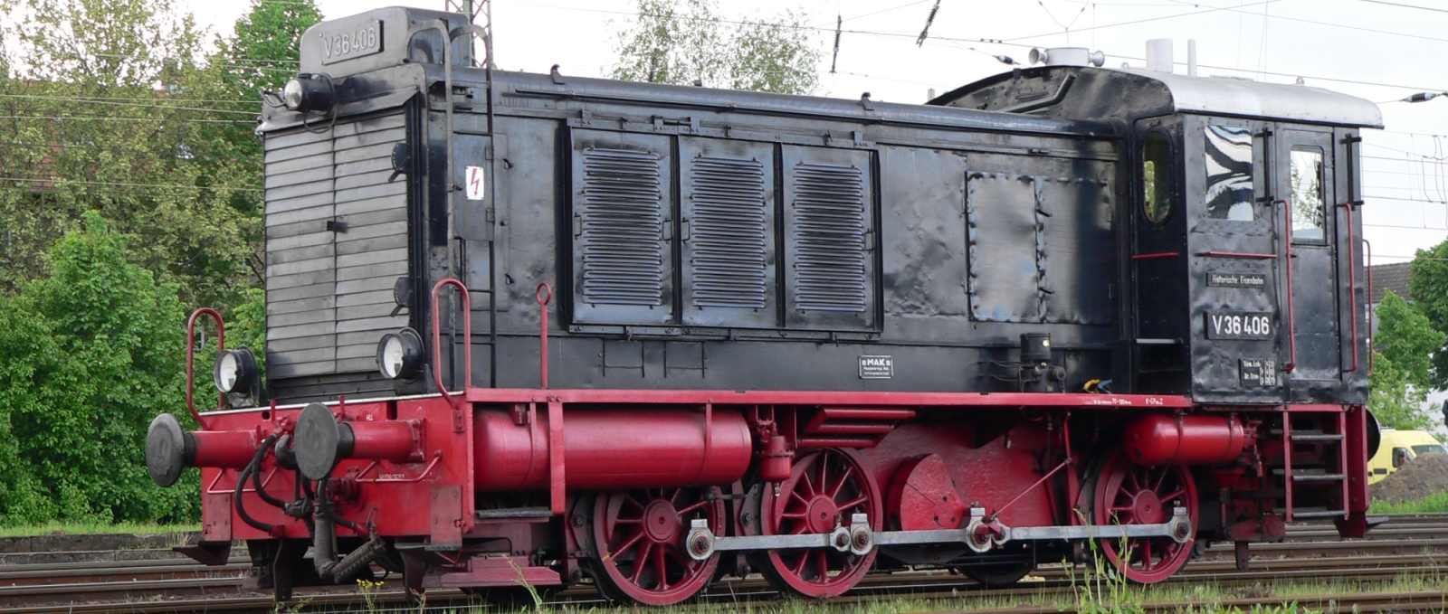 V 36 406 (Historic Railway Frankfurt) in May 2005