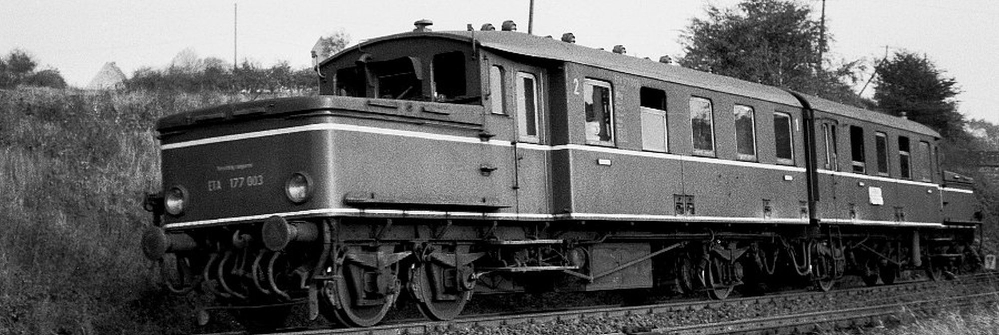 ETA 177 003 in 1956 on the Hattingen-Wuppertal line