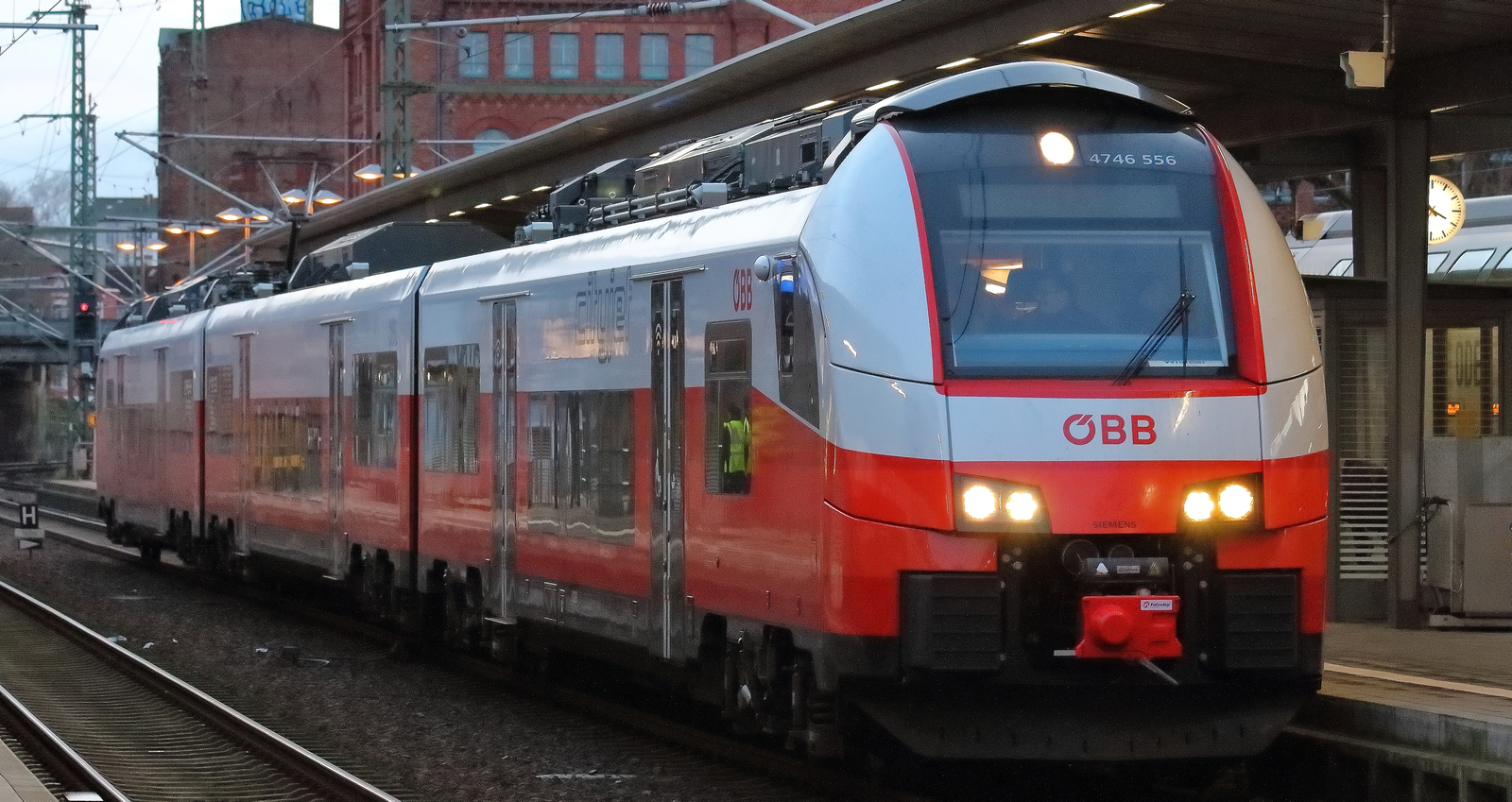 ÖBB 4746 556 in use by the ODEG in December 2019 in Schwerin